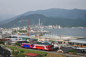 現在の大船渡町の風景