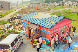 鳥瞰したバーバーニュー清水